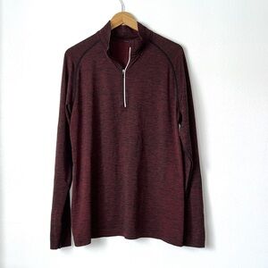 Lululemon Quarter Zip Metal Vent Tech Pullover
